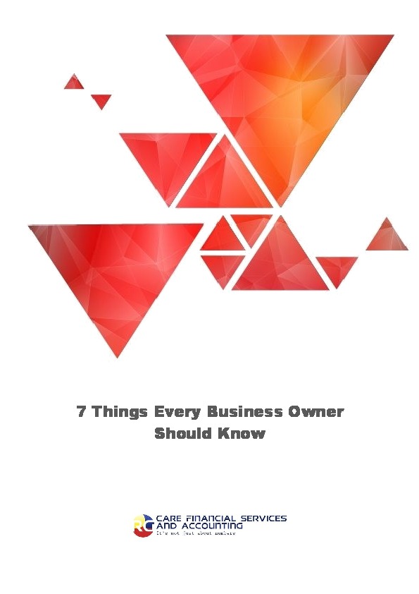 7 Things Every Business Owner Should Know